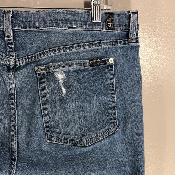 7 for all mankind Josefina Embroidered Botanical Relaxed Jeans - Picture 8 of 16